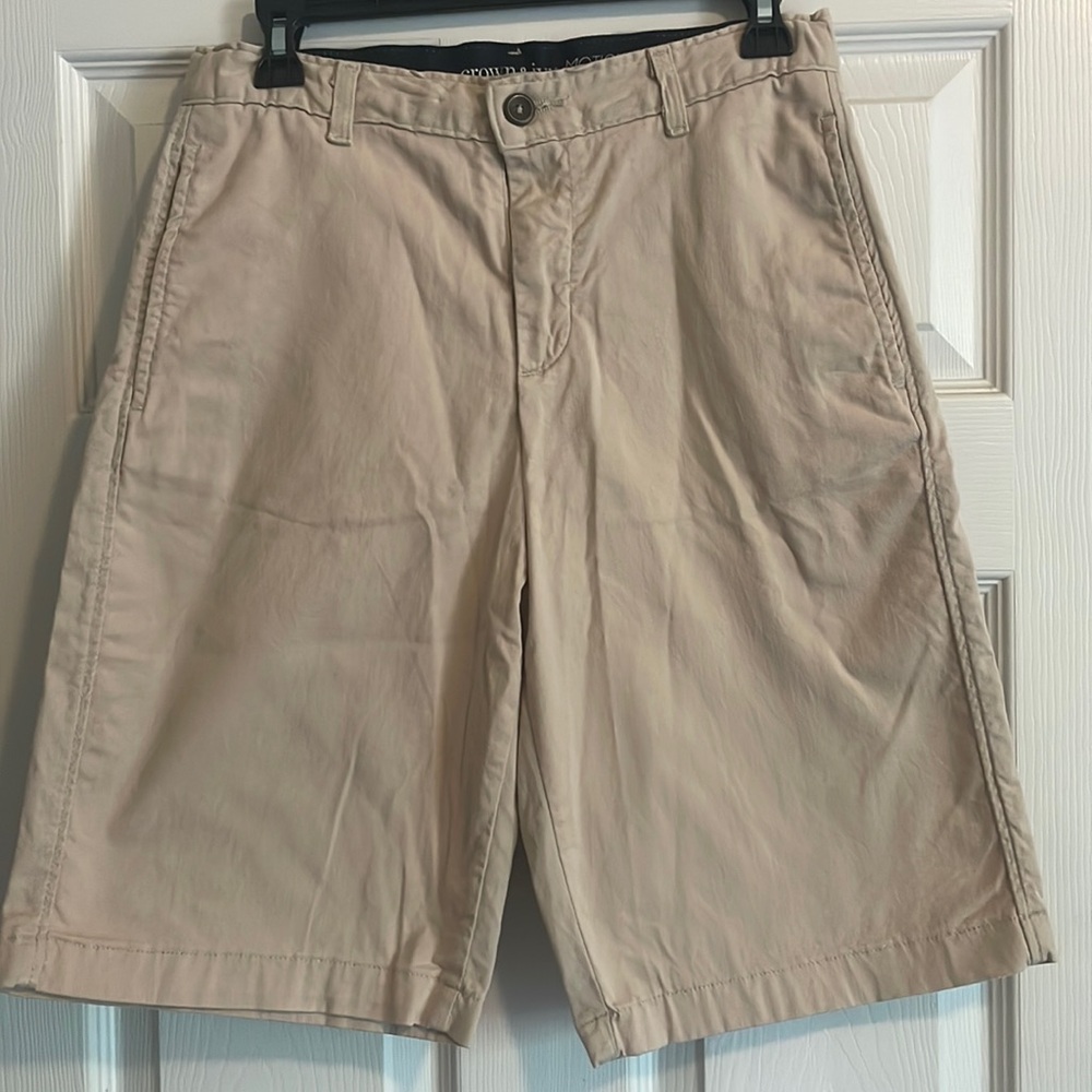 Crown and Ivy Motion Flex Boys Khaki Short 18